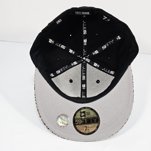 NBA Brooklyn Nets Hat Cap New Era 59Fifty Fitted Men’s Size 7 1/4(57.7 cm) Wool - Picture 5 of 9